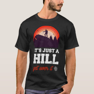 Camiseta Hiking Mountain black tshirt 