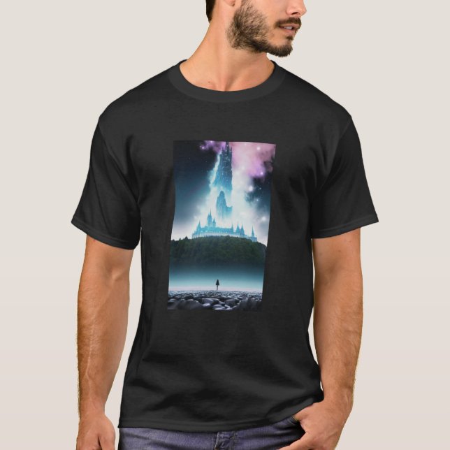 Camiseta Hiking to the Cosmic Castle  1 (Anverso)