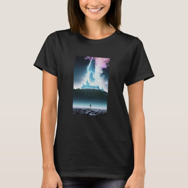 Camiseta Hiking to the Cosmic Castle  1 (Anverso)