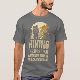 Camiseta Hikinghe Sporthat Combines Fitness And Snack Break