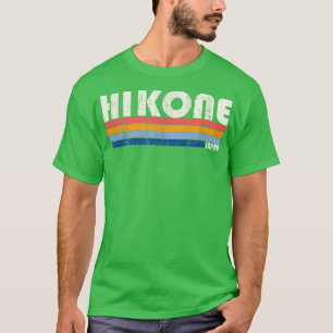 Camiseta Hikone estilo retro vintage de los años 70 y 80, J