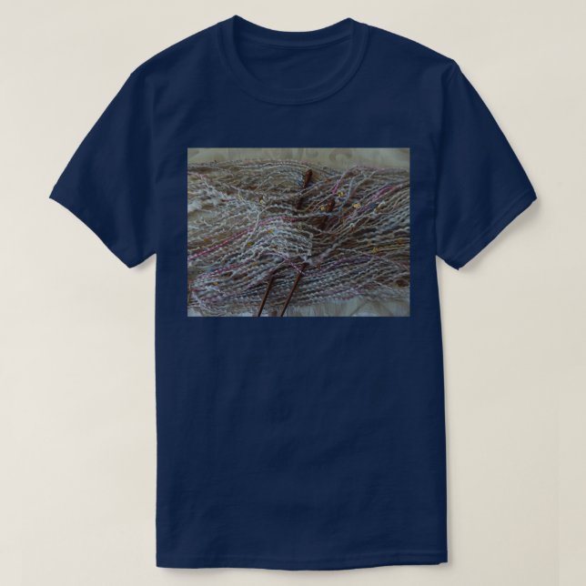 Camiseta Hilados de arte opalescente (Diseño del anverso)