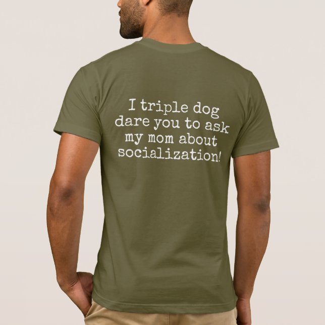 Camiseta hilarante de Homeschool por adolescencias (Reverso)