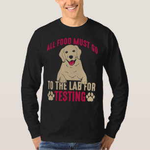 Camiseta Hilarante Labrador Dueño de Perros Lab Paw Mascota