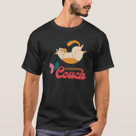 Camiseta Hilarious Kitty Sleeping Couch