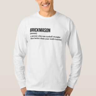Camiseta Hilarious Masonry Worker Meaning Tee