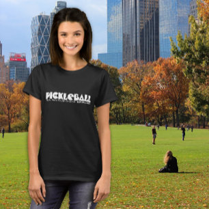 Camiseta Hilarious Pickleball white