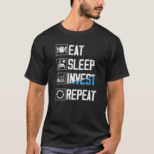 Camiseta Hilarious Stocks Trader Inspirador Invest Inves (Anverso)