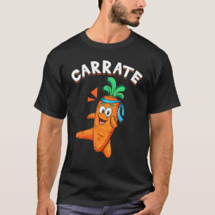 Camiseta Hilarious Veggie Vegetable Pun Carrate Karate Carr
