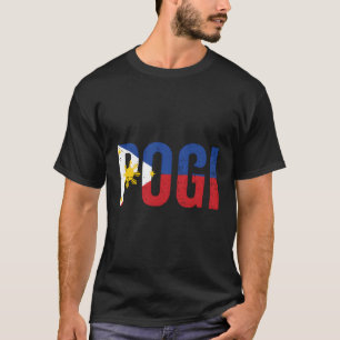 Camiseta Hilaroso Estado De Pogi En Bandera Philipe