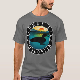 Camiseta Hilbert Lake Wisconsin Loon