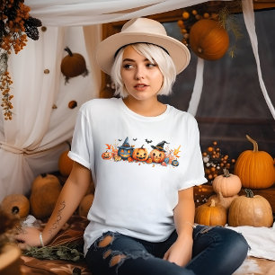 Camiseta Hilera de Calabazas