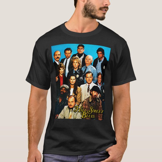Camiseta Hill Street Blues 80s Classic T-Shirt (Anverso)