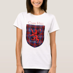 Camiseta Hill Tartan Scottish Plaid Lion Rampant