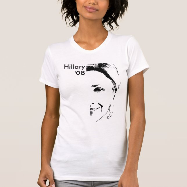 Camiseta Hillary '08 (Anverso)