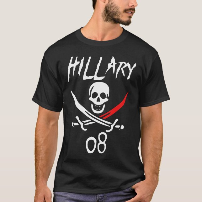 Camiseta HILLARY alegre 08 {extremidad de la sangre} (Anverso)
