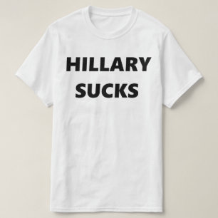 Camiseta Hillary chupa