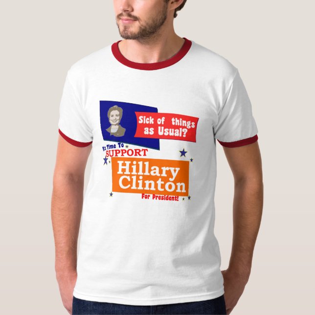 Camiseta Hillary Clinton (Anverso)