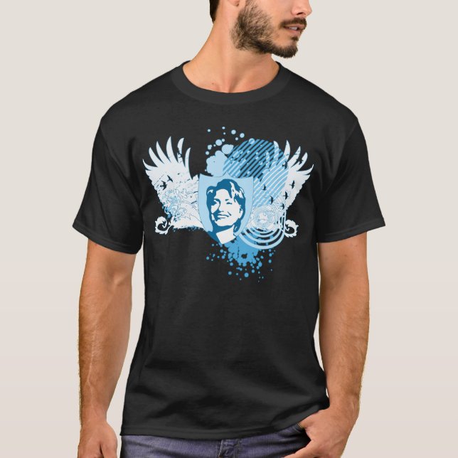 Camiseta hillary clinton 08. (Anverso)