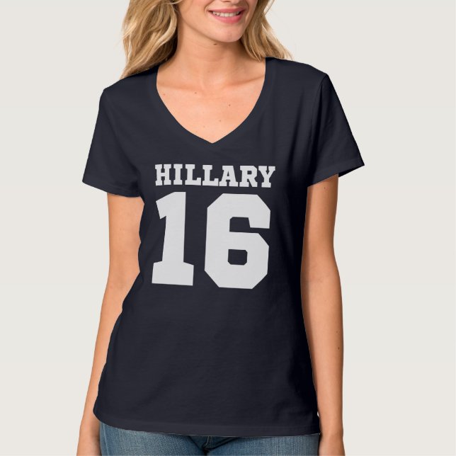 Camiseta Hillary Clinton 2016 (Anverso)