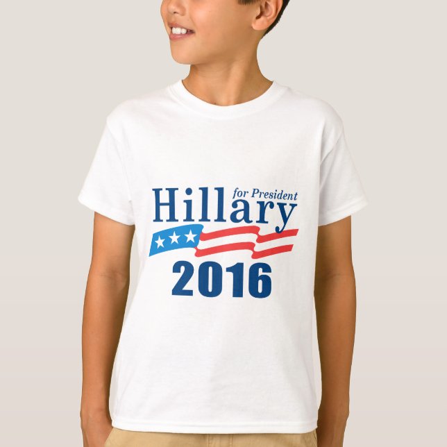 Camiseta Hillary Clinton 2016 (Anverso)