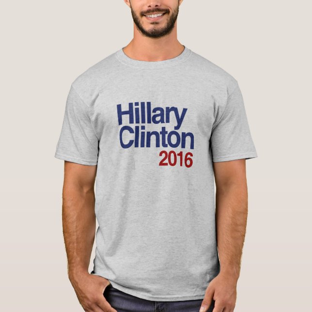 Camiseta HILLARY CLINTON 2016 SIMPLE.png (Anverso)