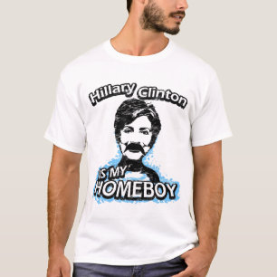 Camiseta Hillary Clinton es mi homeboy
