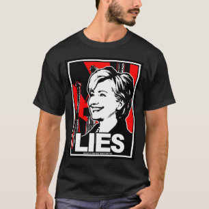 Camiseta Hillary Clinton: ¡MENTIRAS!