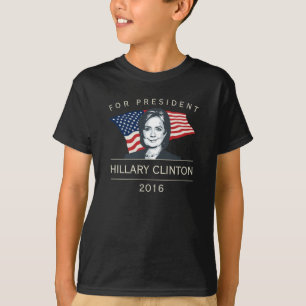 Camiseta Hillary Clinton para el presidente 2016