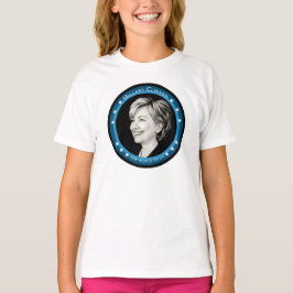 Camiseta hillary clinton : rayos azules :