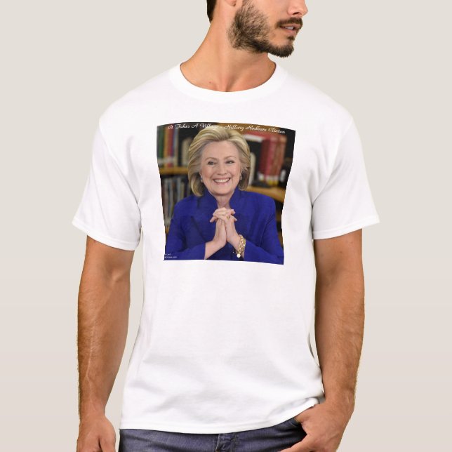 Camiseta Hillary Clinton Se Toma Un Regalo De Aldea (Anverso)
