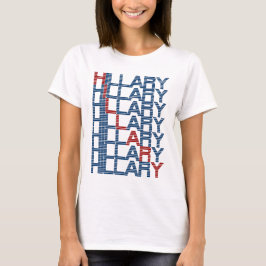 Camiseta hillary clinton textStacks