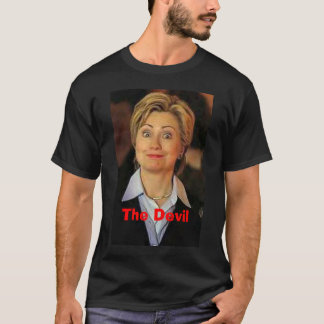 Camiseta Hillary, el diablo