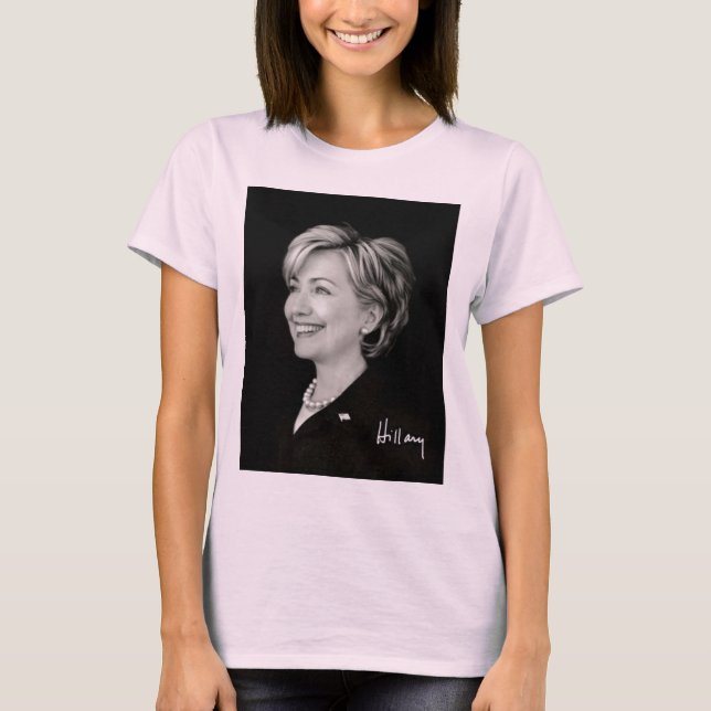 Camiseta Hillary Headshot2 (Anverso)
