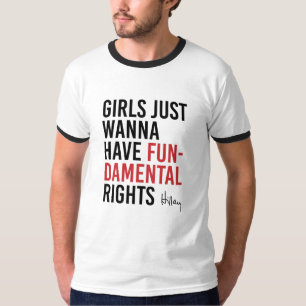 Camiseta Hillary - los chicas apenas quieren tener derechos
