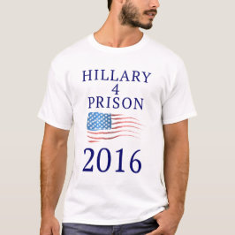 Camiseta Hillary para la prisión