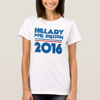 Camiseta Hillary para la prisión