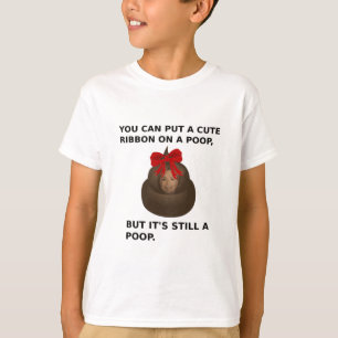Camiseta Hillary Poop