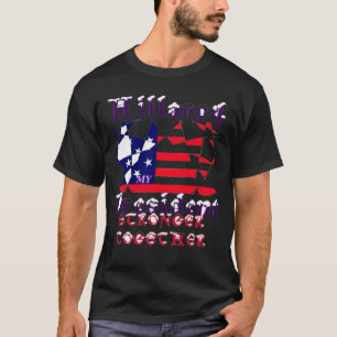 Camiseta Hillary por el presidente de EE.UU. Estamos unidos