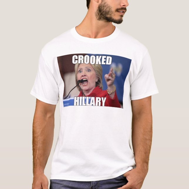 Camiseta Hillary torcida (Anverso)