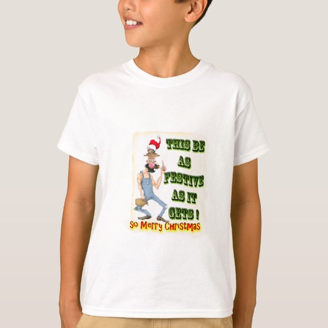 Camiseta Hillbilly Festive a medida que llega (Anverso)