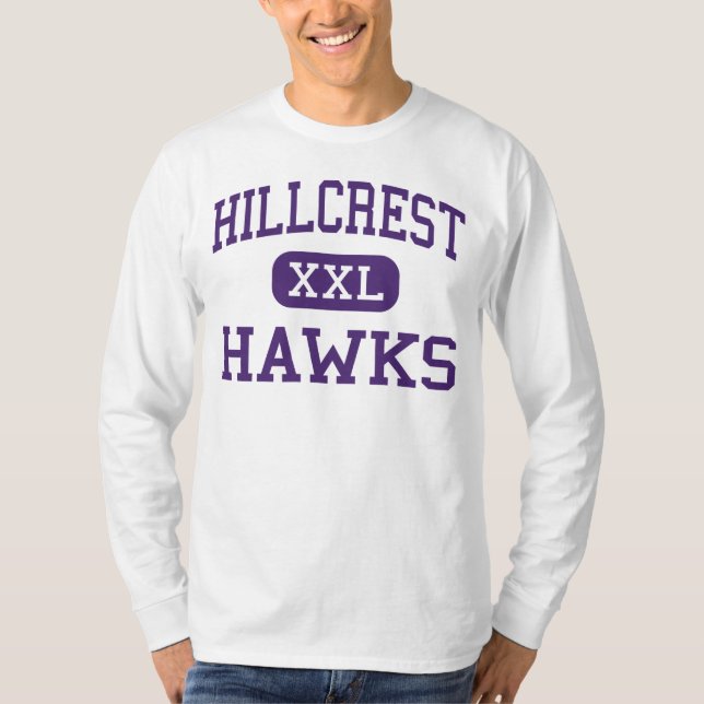 Camiseta Hillcrest - halcones - High School secundaria - (Anverso)