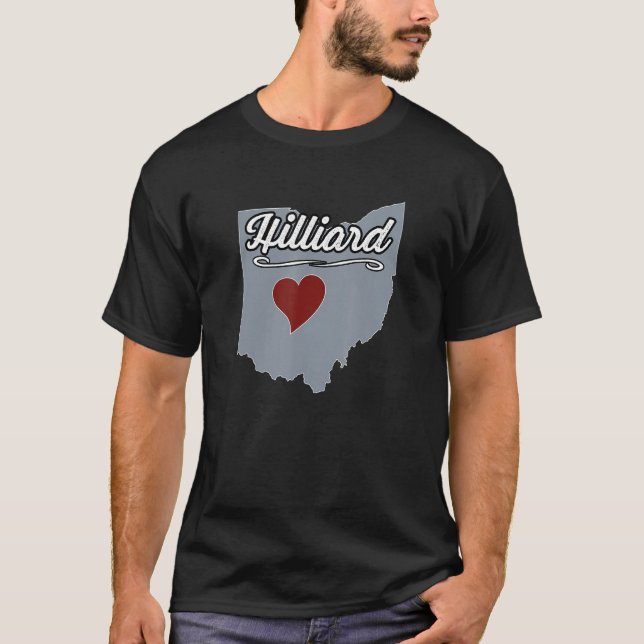 Camiseta Hilliard  Ohio OH City State USA  Cute Souvenir (Anverso)