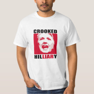 Camiseta HILLIARY TORCIDO - - Anti-Hillary -
