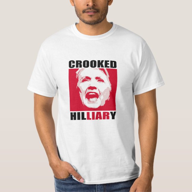 Camiseta HILLIARY TORCIDO - - Anti-Hillary - (Anverso)