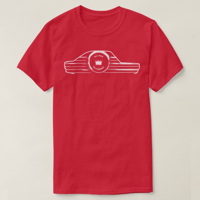 Camiseta Hillman Imp Californian coche clásico británico de (Diseño del anverso)