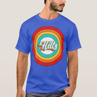 Camiseta Hills Name Shirt Vintage Hills Circle