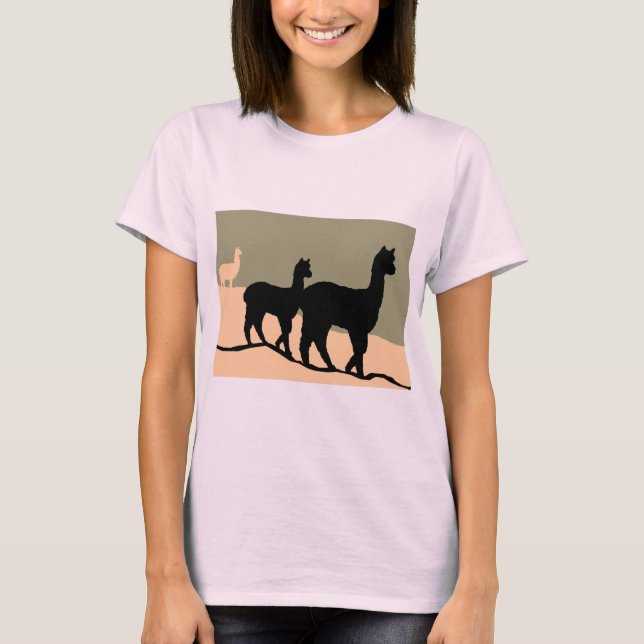 Camiseta Hillside Alpacas (Anverso)