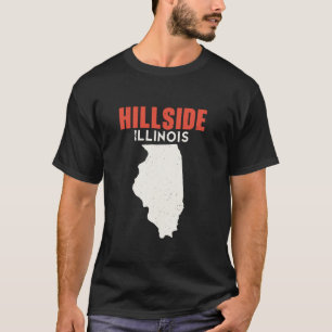Camiseta Hillside Illinois Estados Unidos de América Viajes