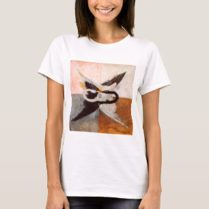 Camiseta Hilma Af Klint, El Cisne No. 24, Arte Resumen